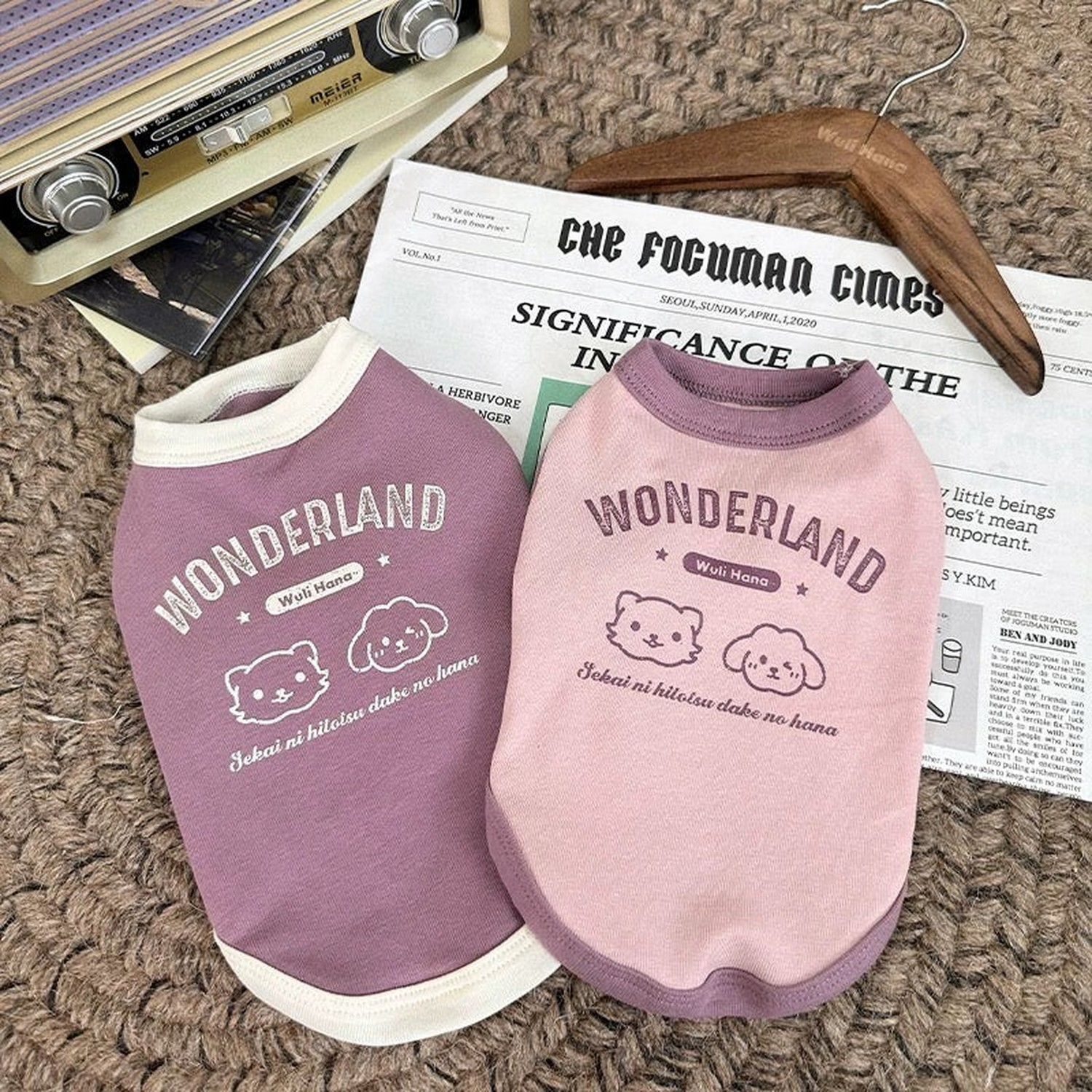 Wonderland Pet Tank Top