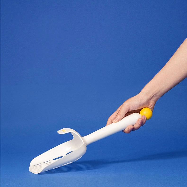 Long Handle Kitt Litter Scooper – Large Mesh