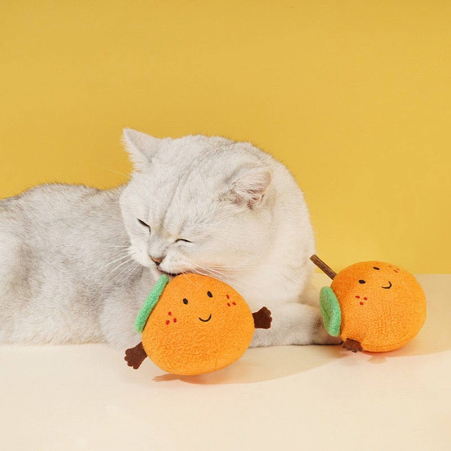 Cat Orange Matatabi Toy